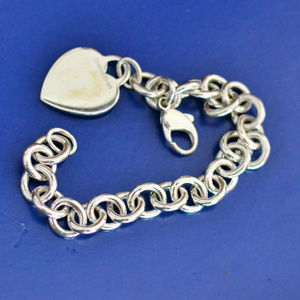 Tiffany heart bracelet sterling silver designer